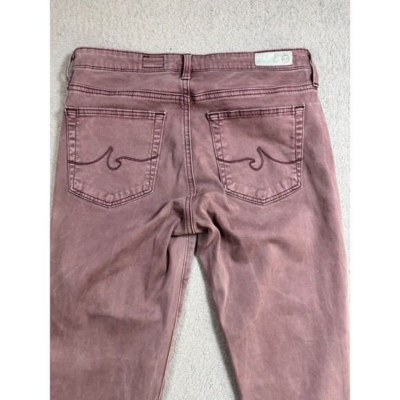 Adriano Goldschmied Woman Size 26 R Purple The Abbey Ankle Mid Rise Super Skinny - Picture 2 of 14
